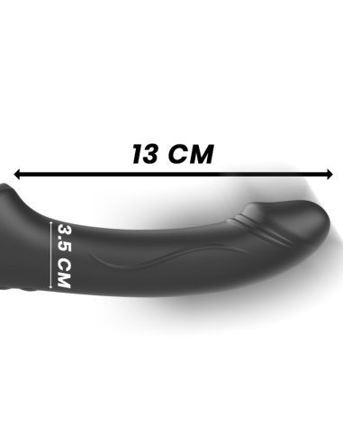 IBIZA - STRAPLESS VIBRATOR WITH REMOTE CONTROL PUSH BUTTON