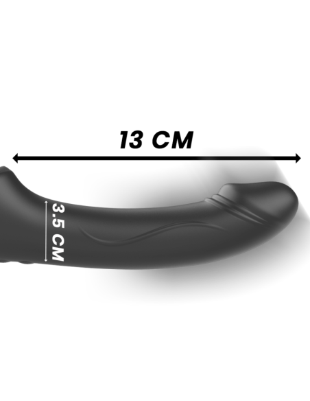 IBIZA - STRAPLESS VIBRATOR WITH REMOTE CONTROL PUSH BUTTON