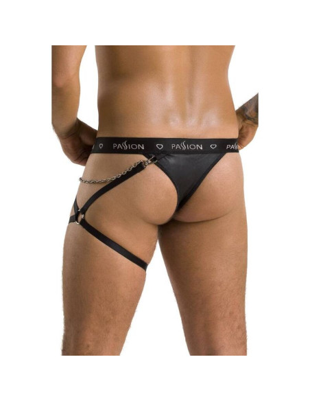PASSION - 058 BILL THONG BLACK S-M