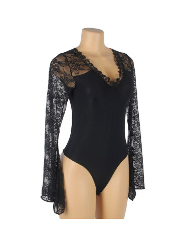 SUBBLIME - TEDDY FLORAL PATTERN LONG SLEEVE S-M