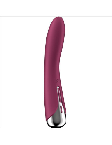 SATISFYER – besisukantis vibratorius 1 G-SPOT raudonas
