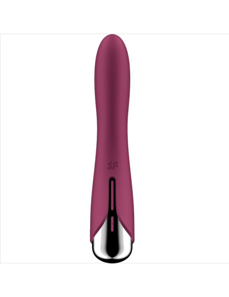 SATISFYER – besisukantis vibratorius 1 G-SPOT raudonas