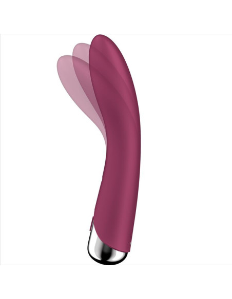 SATISFYER - SPINNING VIBE 1 G-SPOT ROTATOR VIBRATOR RED