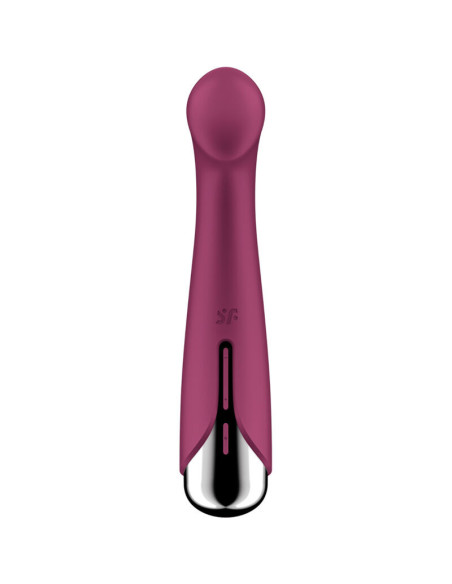 SATISFYER - BESISUKANTIS G-SPORT 1 ROTACINIS VIBRATORIUS RAUDONAS