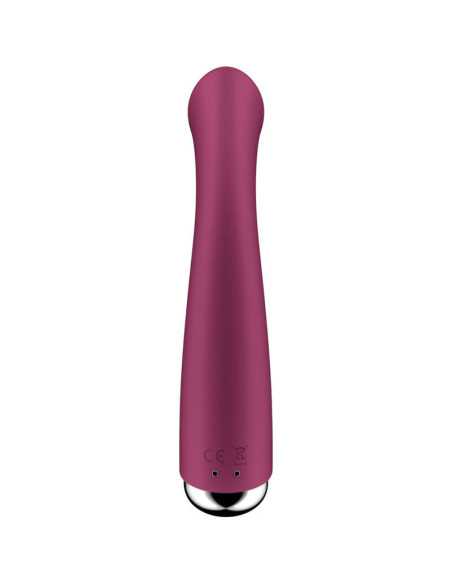 SATISFYER - BESISUKANTIS G-SPORT 1 ROTACINIS VIBRATORIUS RAUDONAS