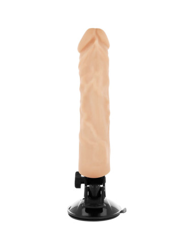 BASECOCK - REALISTIC VIBRATOR REMOTE CONTROL FLESH 21 CM -O- 4 CM