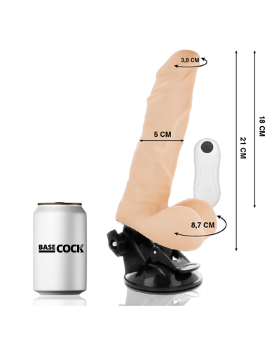 BASECOCK - REALISTIC BENDABLE REMOTE CONTROL FLESH 21 CM -O- 5 CM