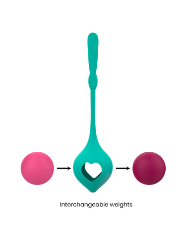 RITHUAL - DEVA AQUA GREEN PELVIC TRENINGŲ RINKINYS