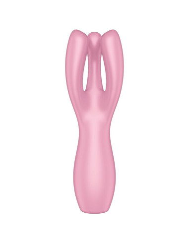 SATISFYER - THREESOME 3 VIBRATOR PINK