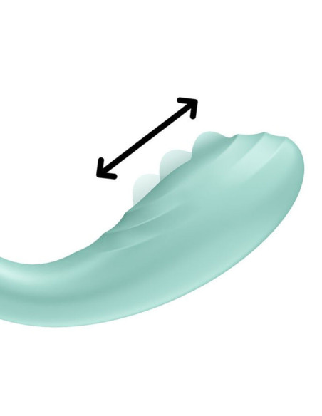 SATISFYER - RRROLLING PLEASURE GSPOT VIBRATOR GREEN