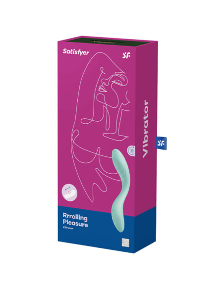 SATISFYER - RRROLLING PLASURE GSPOT VIBRATORIUS ŽALIAS
