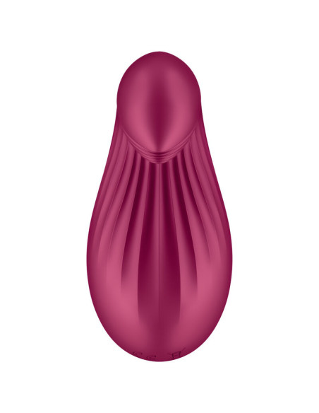 SATISFYER  - DIPPING DELIGHT LAY-ON VIBRATOR RED