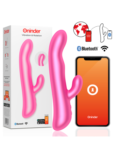 ONINDER - OSLO VIBRATION and ROTATION PINK - FREE APP