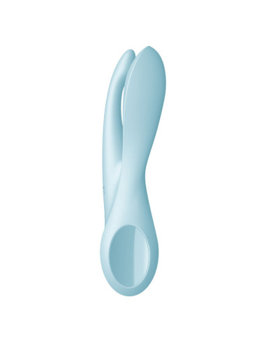 SATISFYER - THREESOME 1 VIBRATOR BLUE