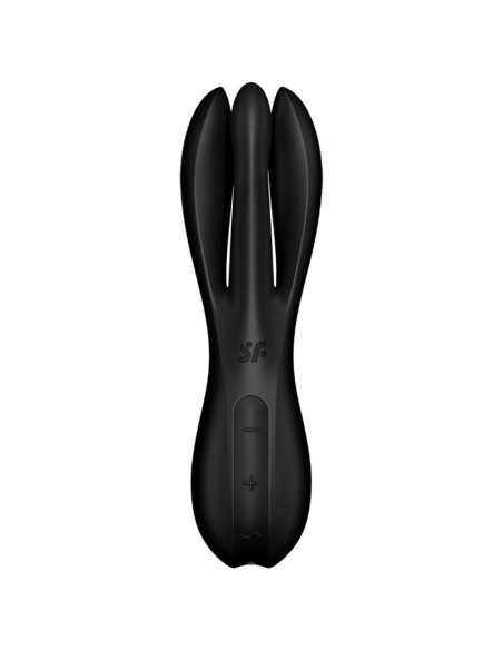 SATISFYER - TRIJŲ VIBRATORIUS 2 JUODAS