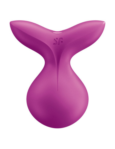 SATISFYER - VIVA LA VULVA 3 LAY-ON VIBRATOR VIOLET