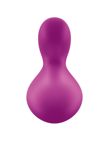SATISFYER - VIVA LA VULVA 3 LAY-ON VIBRATOR VIOLET