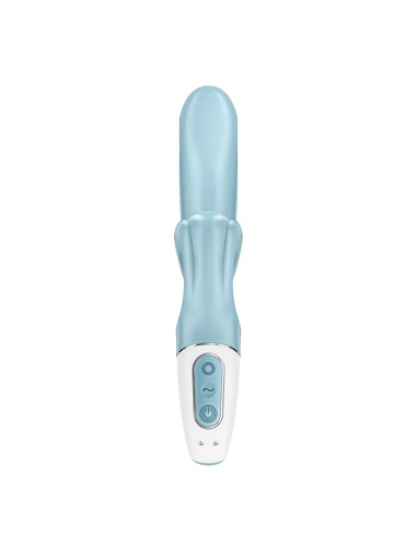 SATISFYER - LOVE ME RABBIT VIBRATION BLUE
