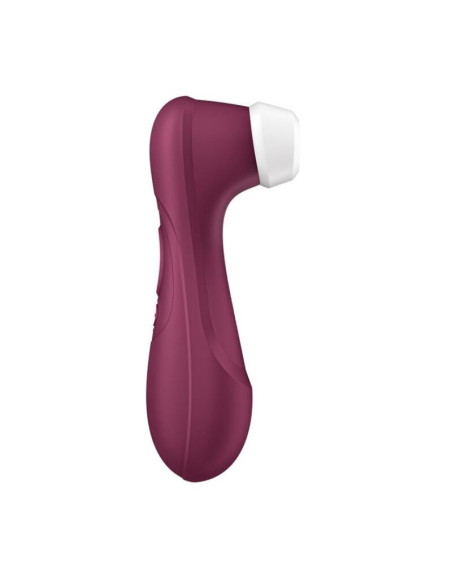 SATISFYER – 2 KARTOS „PRO 3“ SKYSTO ORO TECHNOLOGIJA, VYNO RAUDONO SPALVOS