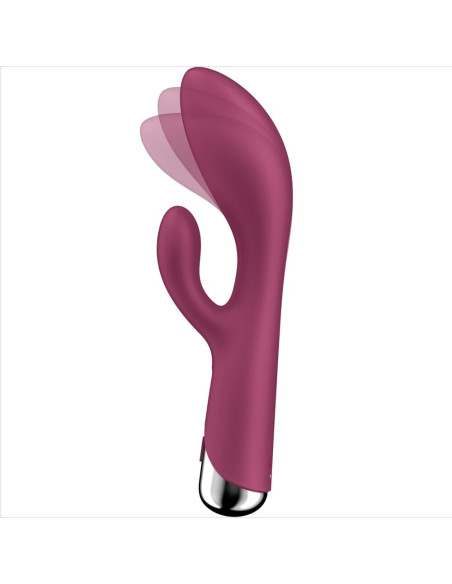 SATISFYER - SPINNING RABBIT 1 CLITORIS AND RED G-SPOT STIMULATION