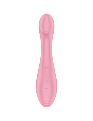 SATISFYER - G-FORCE VIBRATORIUS G-SPOT STIMULIATORIUS, ROŽINIS