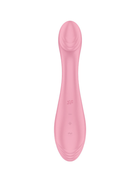 SATISFYER - G-FORCE VIBRATORIUS G-SPOT STIMULIATORIUS, ROŽINIS