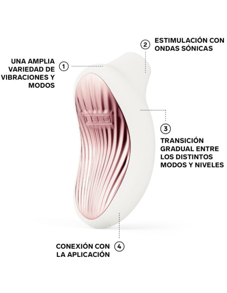 LELO - SONA 3 SONIC CLITORAL MASSAGER CREAM