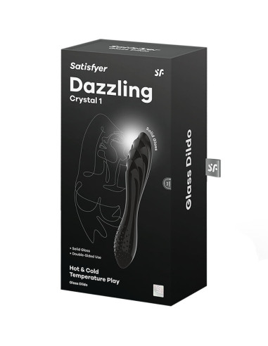 SATISFYER - DAZZLING CRYSTAL BLACK