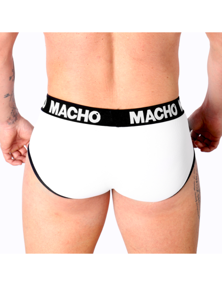 MACHO - MS30BL SLIP WHITE L
