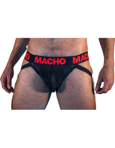 MACHO - MX26X2 JOCK BLACK-RED S