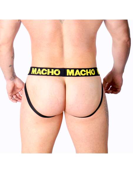 MACHO - MX25A JOCK LYCRA GELTONA S