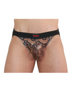 BURN - 002 JOCK SNAKE BLACK S