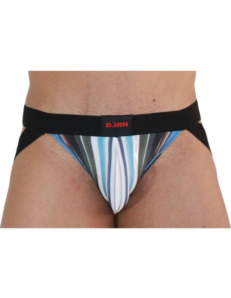 BURN - 009 JOCK MULTICOLOR - BLACK S