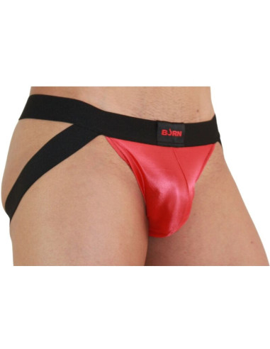 BURN - 010 JOCK RED - BLACK S