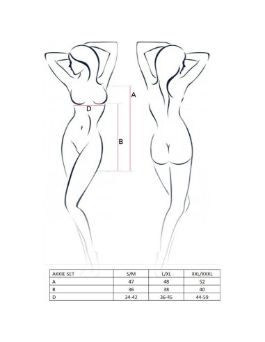 PASSION - WOMAN AKKIE SET NURSE COSTUME S-M