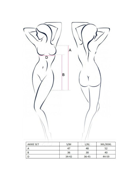 PASSION - WOMAN AKKIE SET NURSE COSTUME S-M