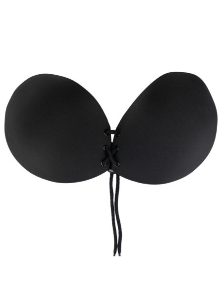 BYE-BRA - BRA ADHESIVE INTERLACED BLACK CUP A