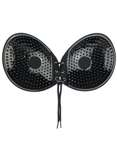 BYE-BRA - BRA ADHESIVE INTERLACED BLACK CUP A