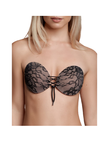 BYE-BRA - BRA ADHESIVE INTERLACED and EMBROIDERY CUP A