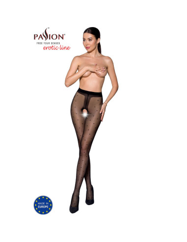 PASSION - TIOPEN 018 BLACK TIGHTS 1-2 20 DEN