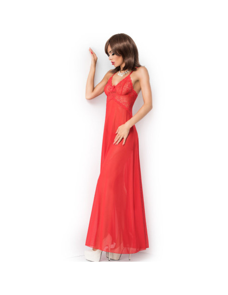 CHILIROSE - CR 3883 BABYDOLL LONG RED S-M