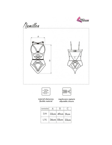 LIVCO CORSETTI FASHION - NAMILLEN LC 90528 KEPURĖ JUODAS