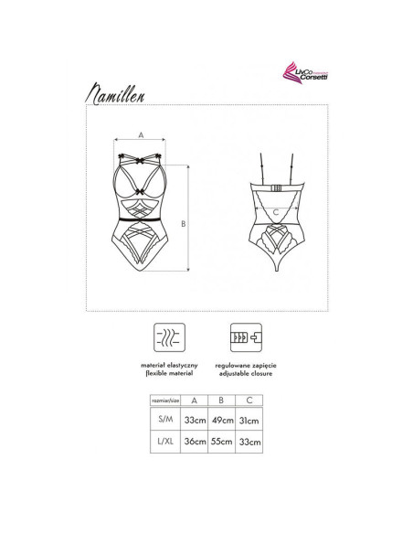 LIVCO CORSETTI FASHION - NAMILLEN LC 90528 KEPURĖ JUODAS