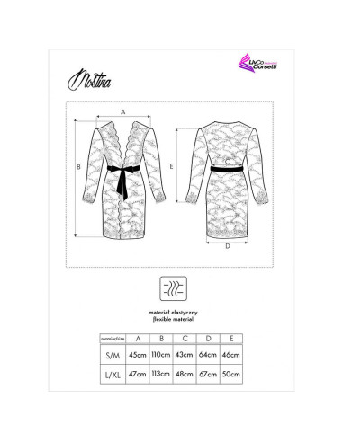 LIVCO CORSETTI FASHION - MOSTINA LC 90641 JUODAS HAMBARIS