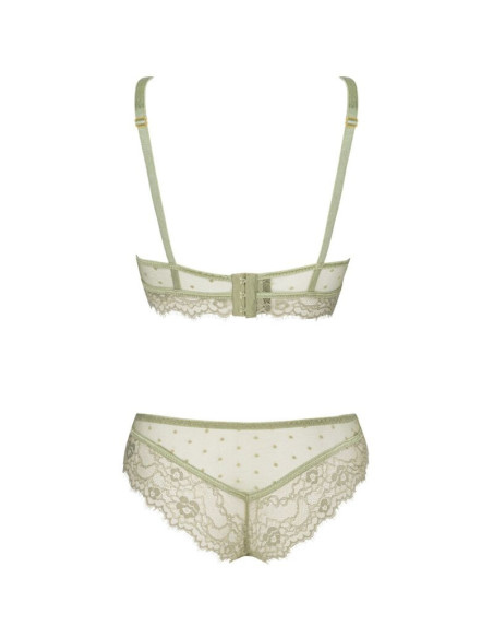 LIVCO CORSETTI FASHION - PINE LC 90667 BRA PANTY KHAKI