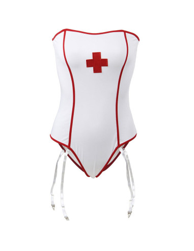 SUBBLIME - SEXY NURSE COSTUME WITH TEDDY S-M