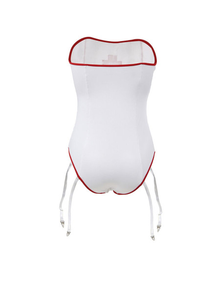 SUBBLIME - SEXY NURSE COSTUME WITH TEDDY S-M