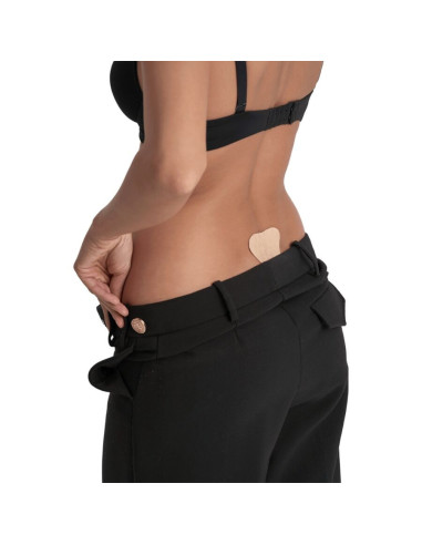 BYE-BRA - ADHESIVE THONG LACE BEIGE ONE SIZE