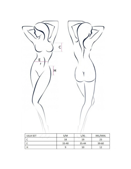 PASSION - WOMAN ULLA SET SIZE L-XL