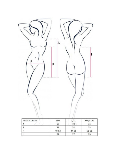 Aistra - moteriška „Hellen“ suknelė ir kelnaitės S-M dydis